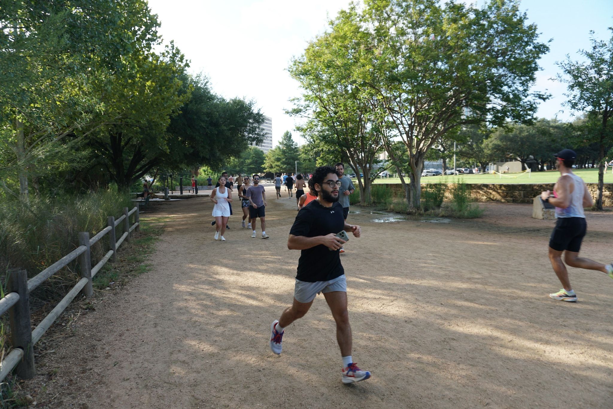 Prashant after a running event